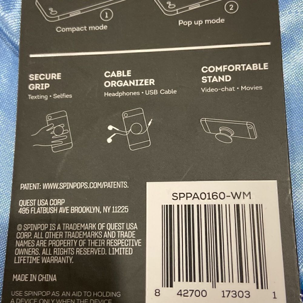 3 for $10 Spin Pop Phone Grip, Kickstand & Organizer‎ - Picture 7 of 7